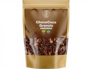 BrainMax Pure ChocoCoco Granola, csokoládé és kókusz, BIO, 400 g  Zapečené müsli s čokoládou a kokosem