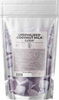 BrainMax Pure fagyasztva szárított kókusztej, áfonya, 90 g  *CZ-BIO-001 tanúsítvány