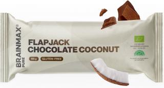 BrainMax Pure Flapjack, ChocoCoco, ORGANIC, 65 g  Protein Bar Brownie / *CZ-BIO-001 tanúsítvány