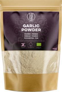 BrainMax Pure Garlic Powder,  fokhagyma BIO por, 100 g  *CZ-BIO-001 tanúsítvány