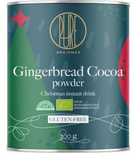 BrainMax Pure Gingerbread kakaó, BIO, 300 g  *CZ-BIO-001 tanúsítvány