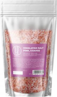 BrainMax Pure Himalayan Salt Pink, Coarse,Himalája só, rózsaszín, durva, 500 g  Himalájai durva szemű só