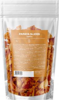 BrainMax Pure liofilizált papaya szelet, liofilizált papaya, szelet, 45 g  Édes és frissítő fagyasztva szárított papaya