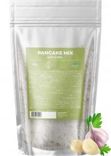 BrainMax Pure Pancake Mix Garlic & Herbs, Palacsintakeverék, fokhagyma és fűszernövényekkel, BIO, 1000 g  *CZ-BIO-001 tanúsítvány / Laza keverék…
