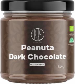 BrainMax Pure Peanuta Dark Chocolate, Étcsokoládé, 30 g