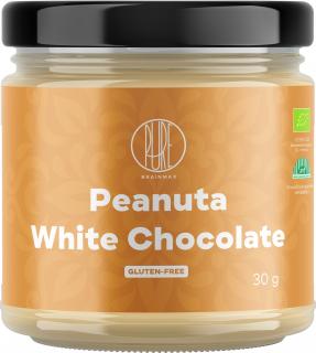 BrainMax Pure Peanuta, fehér csokoládé, 30 g  *CZ-BIO-001 tanúsítvány