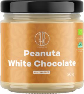 BrainMax Pure Peanuta White Chocolate, fehér csokoládé, 30 g  *CZ-BIO-001 tanúsítvány