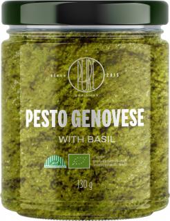 BrainMax Pure Pesto Genovese, bazsalikomos pesto, BIO  Bazsalikomos pesto extra szűz olívaolajjal és fenyőmaggal / *CZ-BIO-001 tanúsítvány Térfogat:…