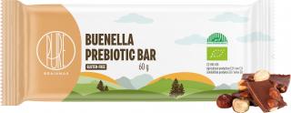BrainMax Pure Prebiotic Bar, Buenella, fehérjeszelet rostokkal, BIO, 60 g  *CZ-BIO-001 tanúsítvány