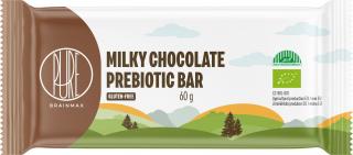 BrainMax Pure prebiotikus szelet, tejcsokoládé, fehérjeszelet rostokkal, BIO, 60 g  *CZ-BIO-001 tanúsítvány