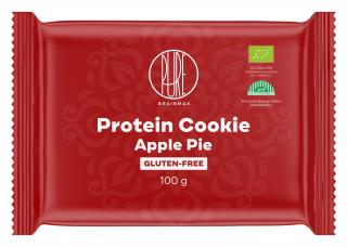 BrainMax Pure Protein Cookie, almás pite, BIO, 100 g  Proteinová sušenka s jablky / *CZ-BIO-001 tanúsítvány