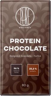 BrainMax Pure Protein keserű csokoládé, 80 g