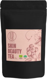 BrainMax Pure Skin Beauty Tea, tea a szép bőrért, 50 g, BIO  *CZ-BIO-001 tanúsítvány / Laza tea gyógynövénykeverékkel a bőr, a haj és a köröm…