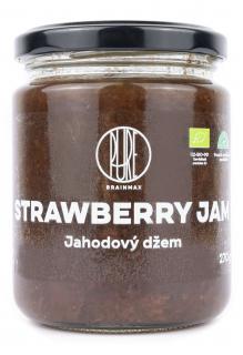 BrainMax Pure Strawberry Jam, Eperlekvár, BIO, 270g  *CZ-BIO-001 tanúsítvány