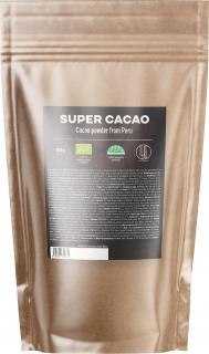 BrainMax Pure Super Cocoa Peruból, BIO  Nem lúgosított BIO kakaó Peruból Tömeg: 1000 g