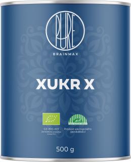 BrainMax Pure Xukr X, xilit, BIO, 500 g  *CZ-BIO-001 tanúsítvány