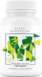 BrainMax Sleep Magnesium, 800 mg, 100 kapszula, Treonát