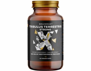 BrainMax Tribulus Terrestris Strong, 60 kapszula  A legmagasabb szaponin- és protodioscin tartalom a piacon, étrend-kiegészítő