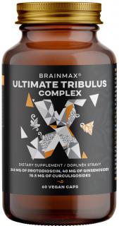 BrainMax Ultimate Tribulus Complex, 60 db növényi kapszula  5 standardizált kivonat kombinációja magas hatóanyag tartalommal, 30 adag,…