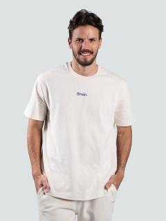 BrainMax unisex póló, bézs  Organikus pamut pulóver férfiaknak és nőknek Méret: XL