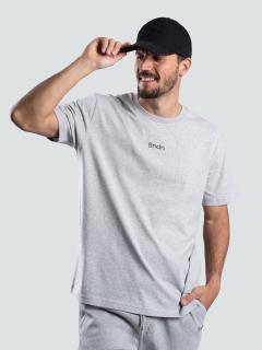 BrainMax unisex póló, szürke  Organikus pamut pulóver férfiaknak és nőknek Méret: XL
