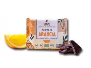 Cacao Crudo Raw Étcsokoládé narancshéjjal, BIO, 30 g  *IT-BIO-006 tanúsítvány