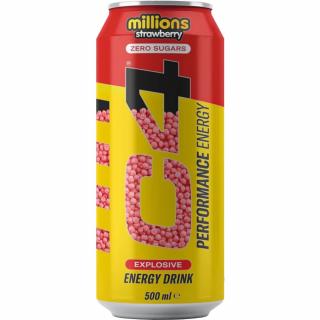 Cellucor C4 Performance Energy, Energiaital, Millions Strawberry, 500 ml