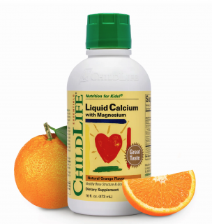 ChildLife Essentials folyékony kalcium magnéziummal, folyékony kalcium magnéziummal, narancs, 473 ml