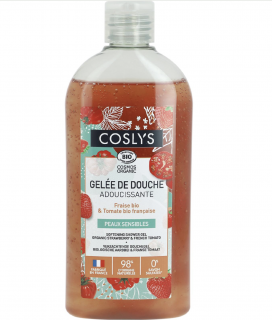 COSLYS - Nyugtató tusfürdő epres és paradicsomos, 250 ml