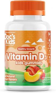 Doctors Best Kid D3-vitaminja (60 D3-vitamin gyerekeknek), 60 nyúlós medve