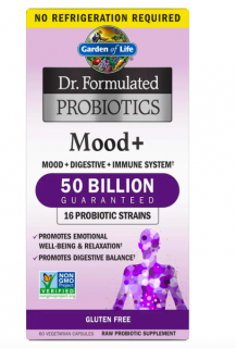 Dr. Formulált Probiotics Mood+, probiotikumok, 50 milliárd, 60 növényi kapszula