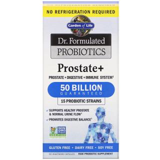 Dr. Formulált probiotikumok Prostata +, 50 milliárd CFU, 15 törzs, 60 növényi kapszula