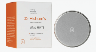 Dr Hisham's Vital Menta, Fresh Breath pasztilla, 120 rágótabletta  Étrend-kiegészítő