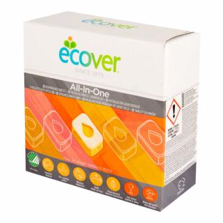 ECOVER mosogatógép tabletta All in One 500 g