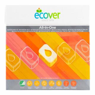 ECOVER mosogatógép tabletta All in One Nordic Swan 1,3 kg