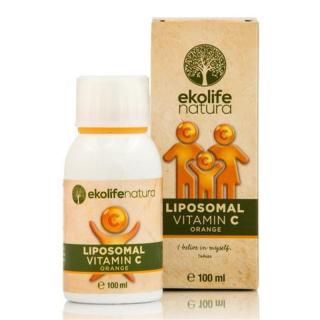 Ekolife Natura - Liposzomális C-vitamin 500mg 100ml narancs (Liposzomális C-vitamin)