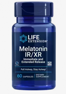 Élethosszabbító Melatonin IR/XR, 60 kapszula