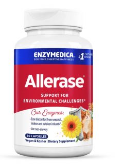 Enzymedica Allerase, immunitás és légutak, 60 kapszula  Étrend-kiegészítő