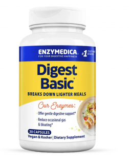 Enzymedica Digest Basic, emésztőenzimek, 30 kapszula  Étrend-kiegészítő