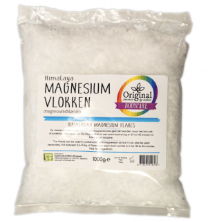 Eredeti Bodycare Himalaya Magnesium Vlokken, magnézium pehely fürdőhöz, 1 kg