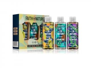 Faith in Nature - Ajándék szett, utazócsomag, 3x100 ml