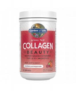 Garden of Life Collagen Beauty (kollagén - kollagén peptidek), áfonya és gránátalma, 270 g