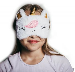 Gyermek alvó maszkok  Kényelmes gyermek alvómaszk népszerű mesefigurák motívumával. Színek: Egyszarvú