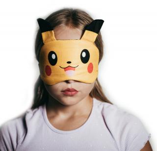 Gyermek alvó maszkok  Kényelmes gyermek alvómaszk népszerű mesefigurák motívumával. Színek: Pokémon