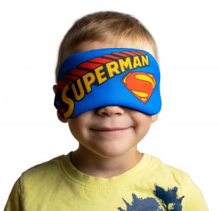 Gyermek alvó maszkok  Kényelmes gyermek alvómaszk népszerű mesefigurák motívumával. Színek: Superman