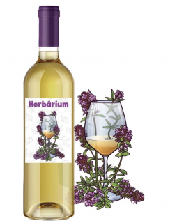 Herbárium, kakukkfüves bor pohárban, 0,75 l