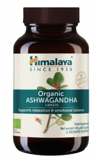 Himalaya Ashwagandha, ORGANIC, 60 kapszula  Étrend-kiegészítő