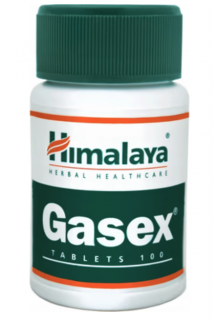 Himalaya Gasex, emésztést segítő, 100 tabletta  Étrend-kiegészítő