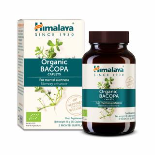 Himalaya Organic Bacopa, Kislevelű Bacopa, 60 kapszula  Étrend-kiegészítő