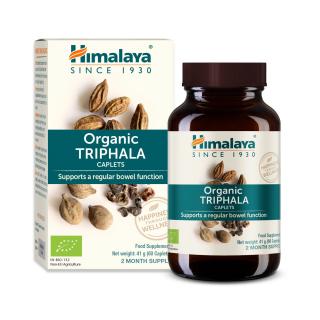 Himalaya Organic Triphala, gyógynövény komplex, 60 kapszula  Étrend-kiegészítő